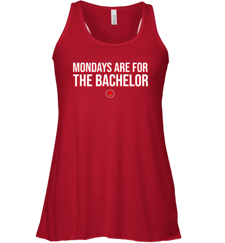 Mondays Are For The Bachelo Shirt Racerback Tank - Fanaticsteessite