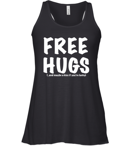 Free hugs Shirt Racerback Tank - Fanaticsteessite
