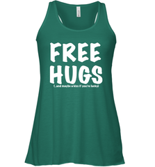Free hugs Shirt Racerback Tank - Fanaticsteessite
