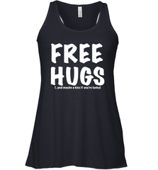 Free hugs Shirt Racerback Tank - Fanaticsteessite