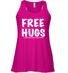 Free hugs Shirt Racerback Tank - Fanaticsteessite