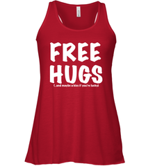 Free hugs Shirt Racerback Tank - Fanaticsteessite