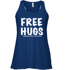 Free hugs Shirt Racerback Tank - Fanaticsteessite